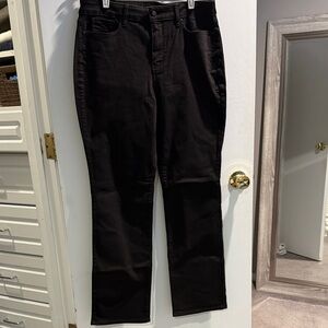 NYDJ Women's Straight Leg Jeans - Black